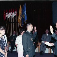 1991 ROTC Ceremony, Oath 04