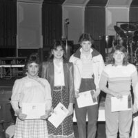 1984 Student Awards, Certificates 09