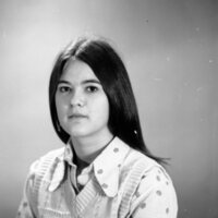 1974 Student, Unidentified Woman H 02