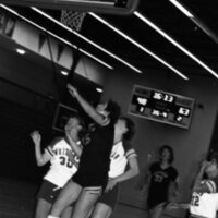 1984 Women's Basketball Action, EOSC vs. Whitman 22