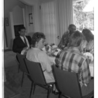 1989 President David Gilbert's House Dinner 01