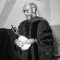1986 Graduation, Faculty Walk 03