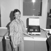 1985 Employees, Campus Mail 09