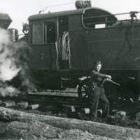 Train Engine, Heisler #7 1