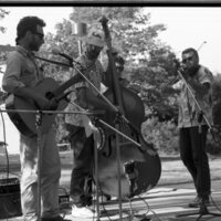 1989 Employee BBQ, Band Performs 03