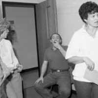 1986 Employee Party, Claudia Jensen Resigns 06