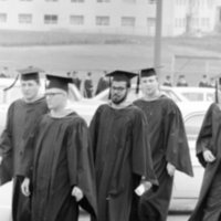 1968 Graduation, Graduates Walk 01
