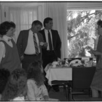 1989 President David Gilbert's House Dinner 04