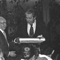 1985 Chancellor Visit, Dinner 08