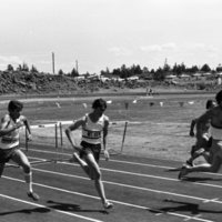 1982 High School Track Meet, Hurdles 01