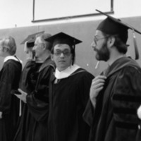 1981 Graduation, Faculty Prep 02