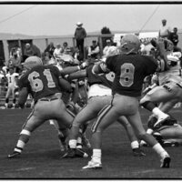 1991 Football Action, Western Washington University at EOSC 11