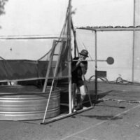 1976 Octoberfest, Dunk Tank with Rodney Briggs 04