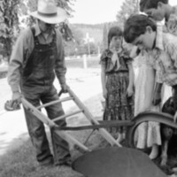 1987 Ackerman Elementary School, Pioneer Days, Farmer 12