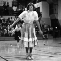 1982 High school Wapiti League Basketball Tournament,  Drill Team 01