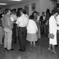 1987 Faculty, September Reception 12