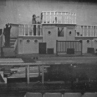 1985 Theater, H.M.S. Pinafore Set Painting 07