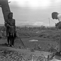 Fred Hill Photographing 1