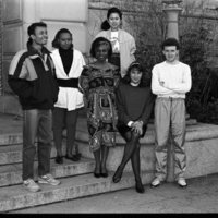 1991 Scholarships, International Student Group Portraits 03