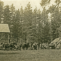 Eden, Threshing Operation