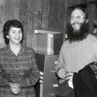 1986 Employees, December Party 01