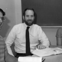 1985 Students, Consult Professor John Blanchard 11