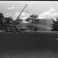 1988 Campus, Tennis Courts Construction 01