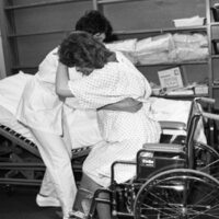 1986 Nursing Program, Wheelchair Assistance 02