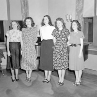 1947-48 Residence Life, Coeds 1-3