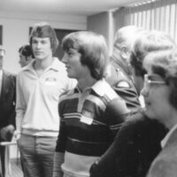 1981 ROTC Reception for Scholarship Winners 07