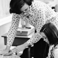 1974 Ackerman Elementary School, Sewing 05