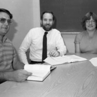 1985 Students, Consult Professor John Blanchard 09