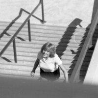 1984 Students, Outdoors, Campus Scenes 02