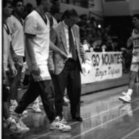 1991 Basketball, Willamette University at EOSC, Players 02