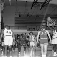 1988 Basketball Action, Whitman College at EOSC 01