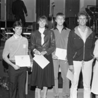 1984 Student Awards, Certificates 01