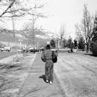 1983 Student, Walking 01