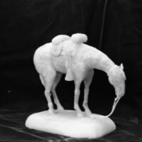 1978 Sculpture, Saddled Horse 05