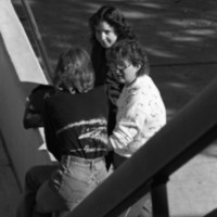 1985 Students, September Outdoor Candid Shots 05