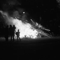 1983 Homecoming Bonfire 02