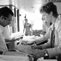 1985 Hoke Information Counter, Fall Term Registration 16