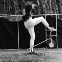 1986 Baseball Player Harold Northcott, Pitcher 04
