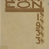1933 EON Yearbook