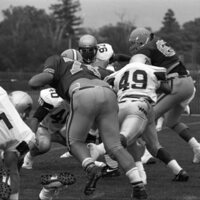 1991 Football Action, Western Washington University at EOSC 17