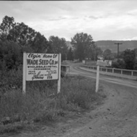 Elgin, Wade Seed Co. Sign