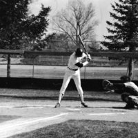 1987 Baseball Game in Caldwell, Idaho, Action 01