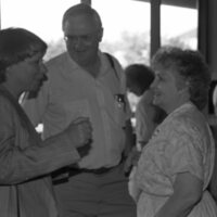 1988 Loso Hall, Groundbreaking Ceremony, Reception 35