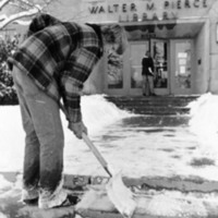 1974 Student, Shoveling Snow 08