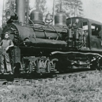 Train Engine, Shay Locomotive 4