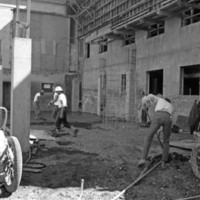 1971 Walter M. Pierce Library Remodel, Cement 15